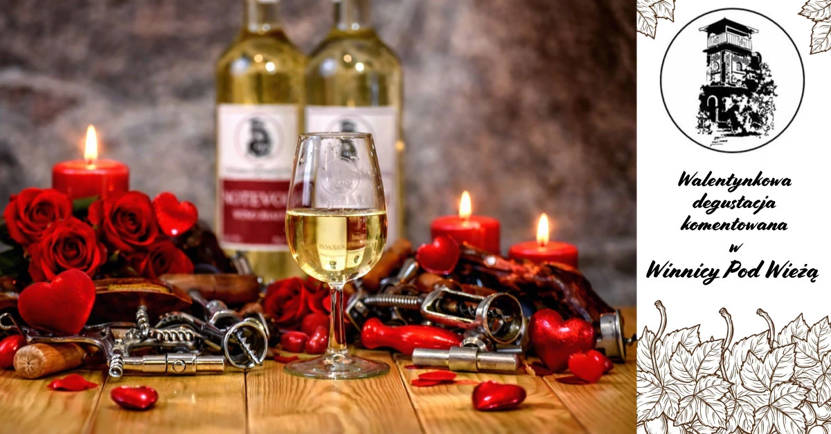Walentynkowa degustacja komentowana w Winnicy Pod Wieżą