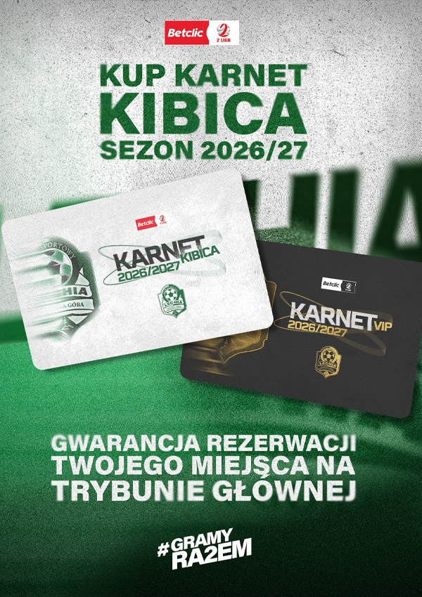 Bilety KARNETY | Lechia Zielona Góra 2026/27